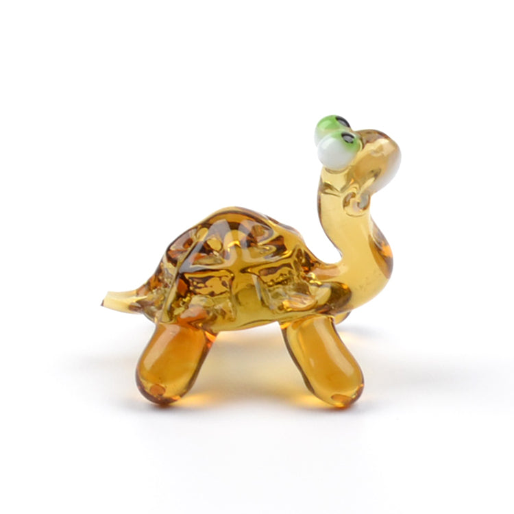 Little Turtle Glass Figurine