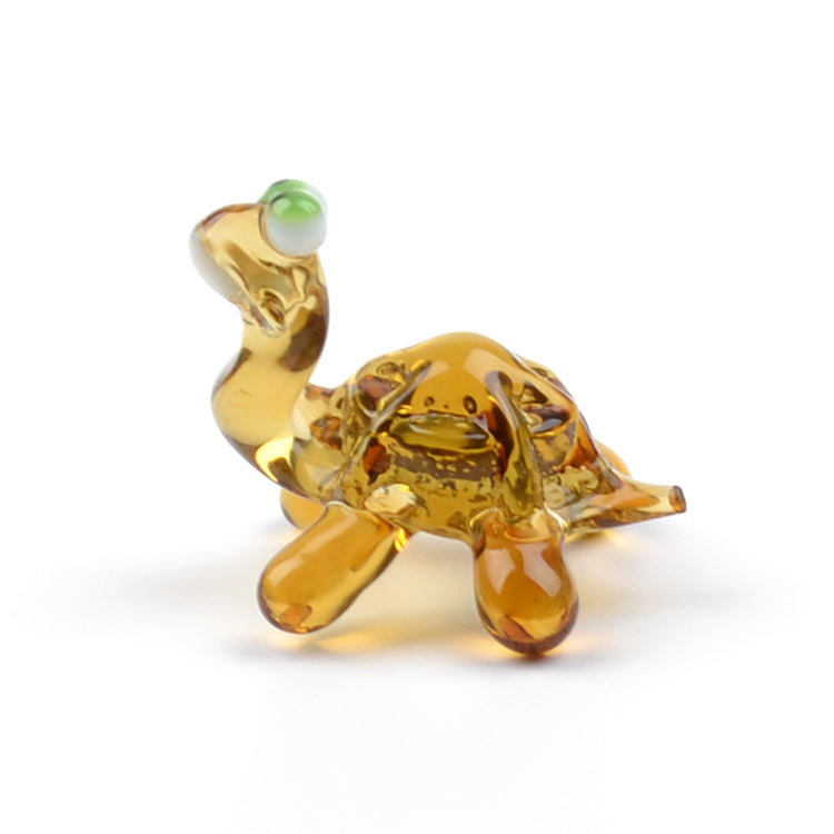 Little Turtle Glass Figurine