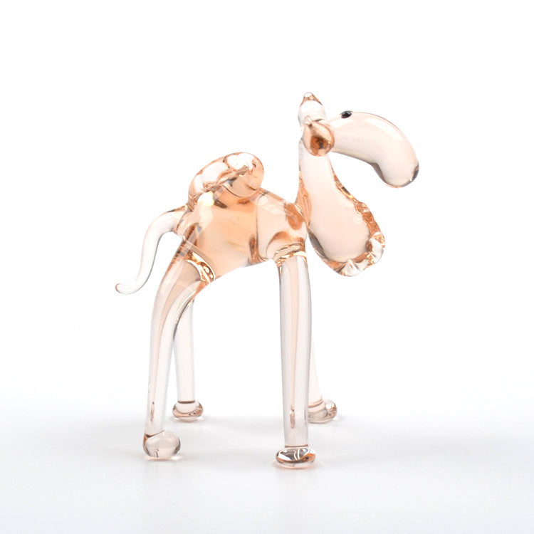 Miniature Camel Glass Figurine