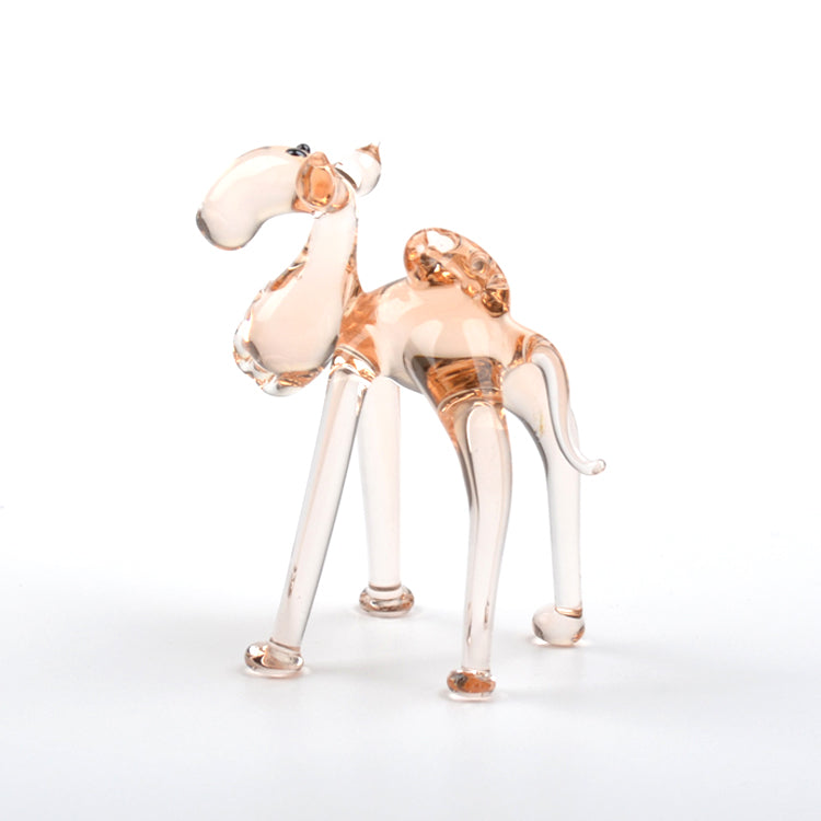 Miniature Camel Glass Figurine