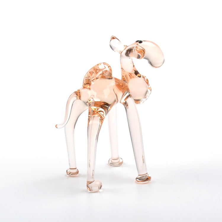 Miniature Camel Glass Figurine