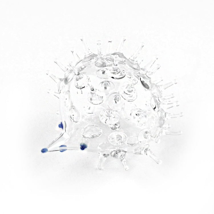 Hedgehog Glass Figurine