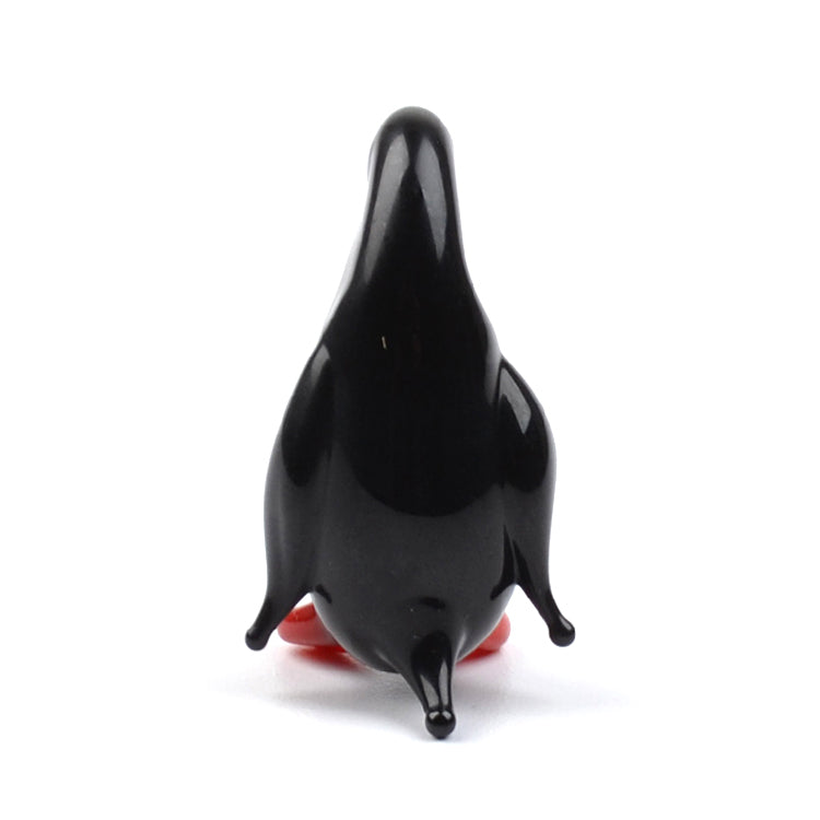 Tiny Penguin Glass Figurine