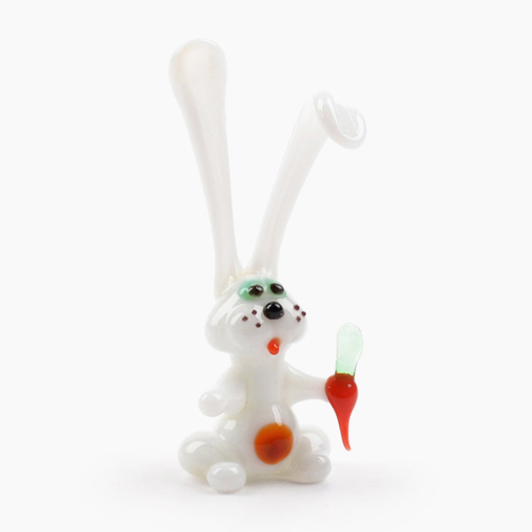 Easter White Bunny with Carrot