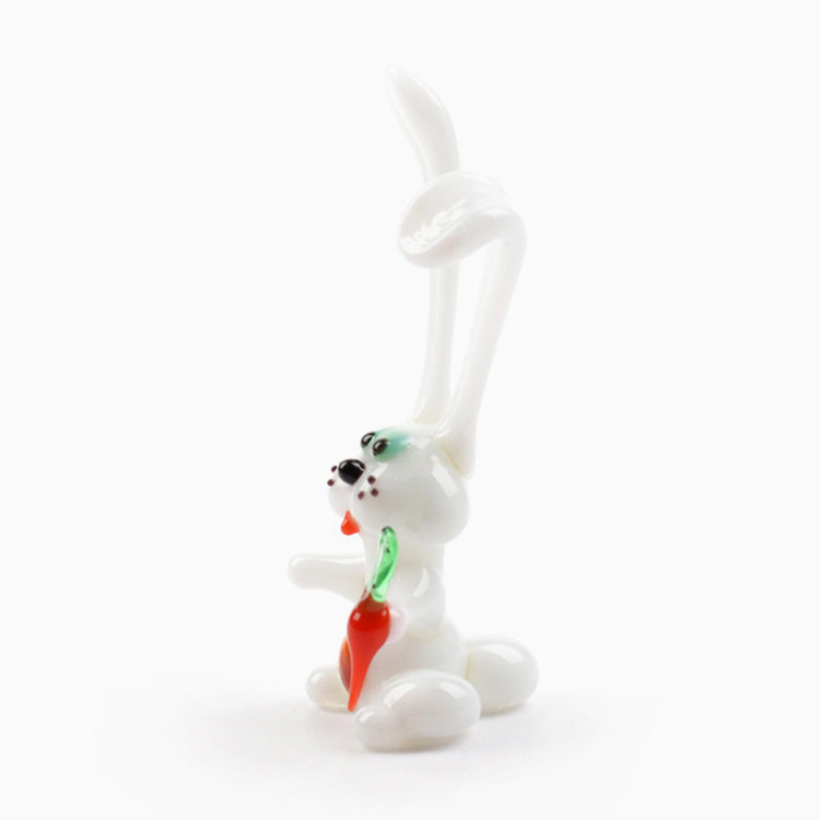 Easter White Bunny with Carrot