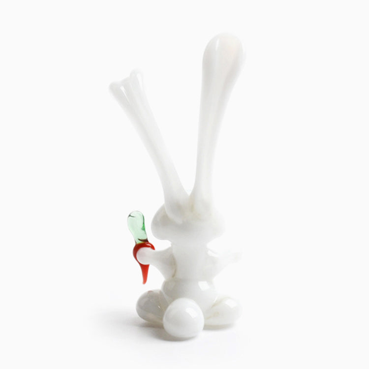 Easter White Bunny with Carrot