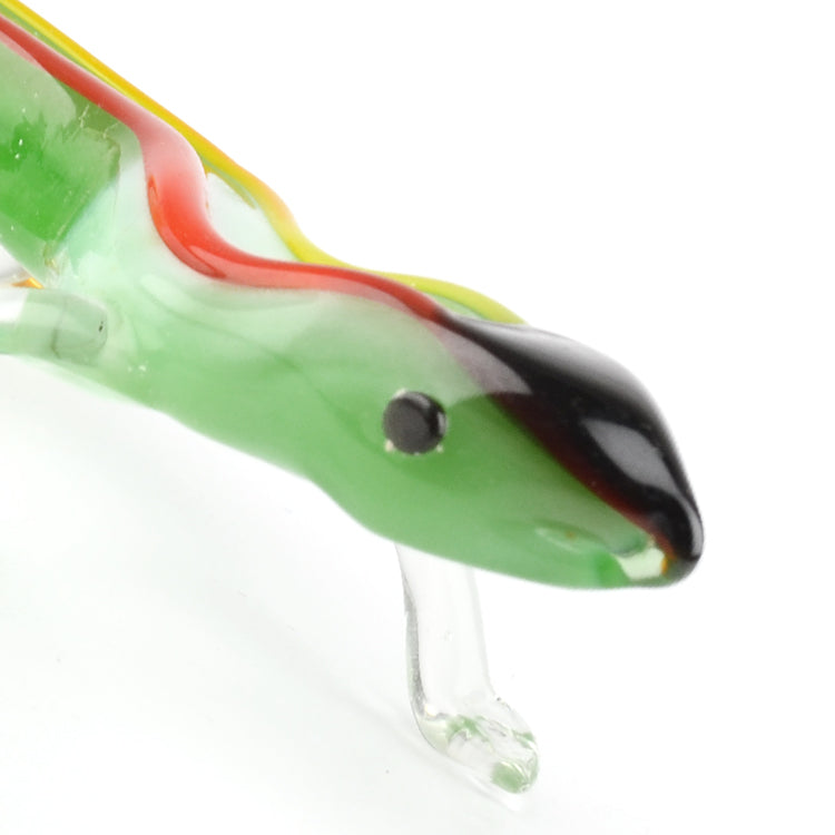 Gecko Lizard Glass Figurine