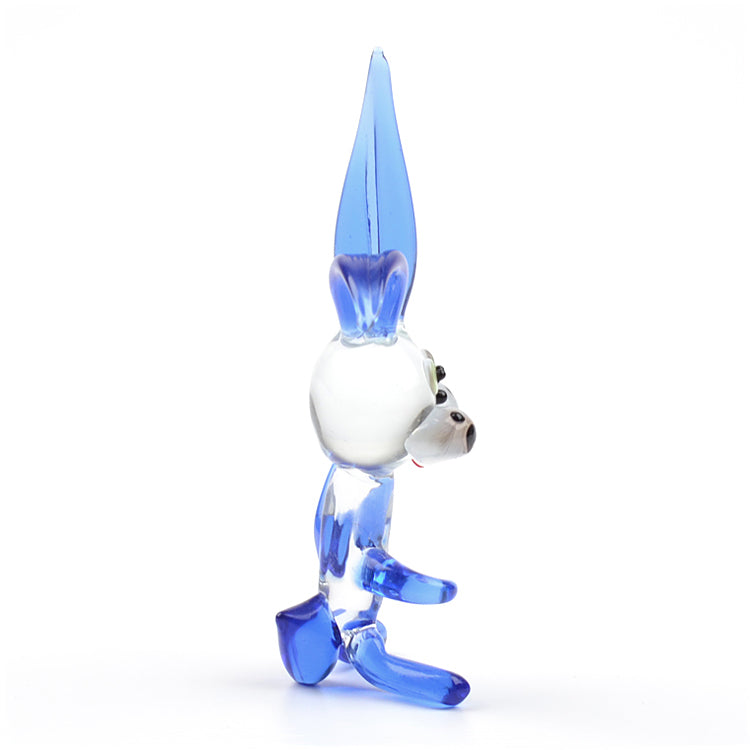 Easter Bunny Glass Figurine