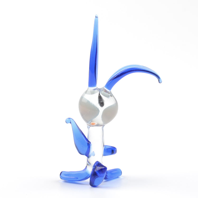 Easter Bunny Glass Figurine