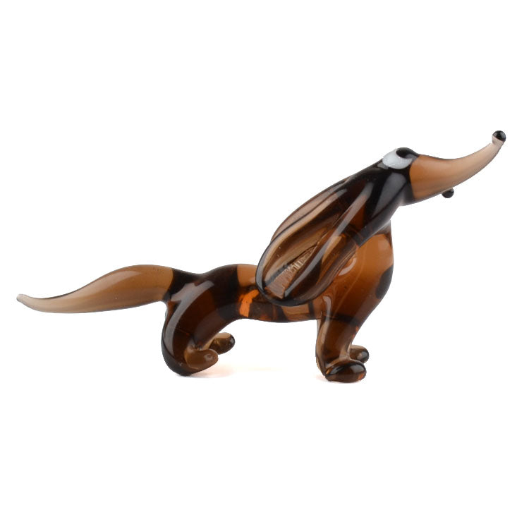 Small Dachshund Glass Figurine