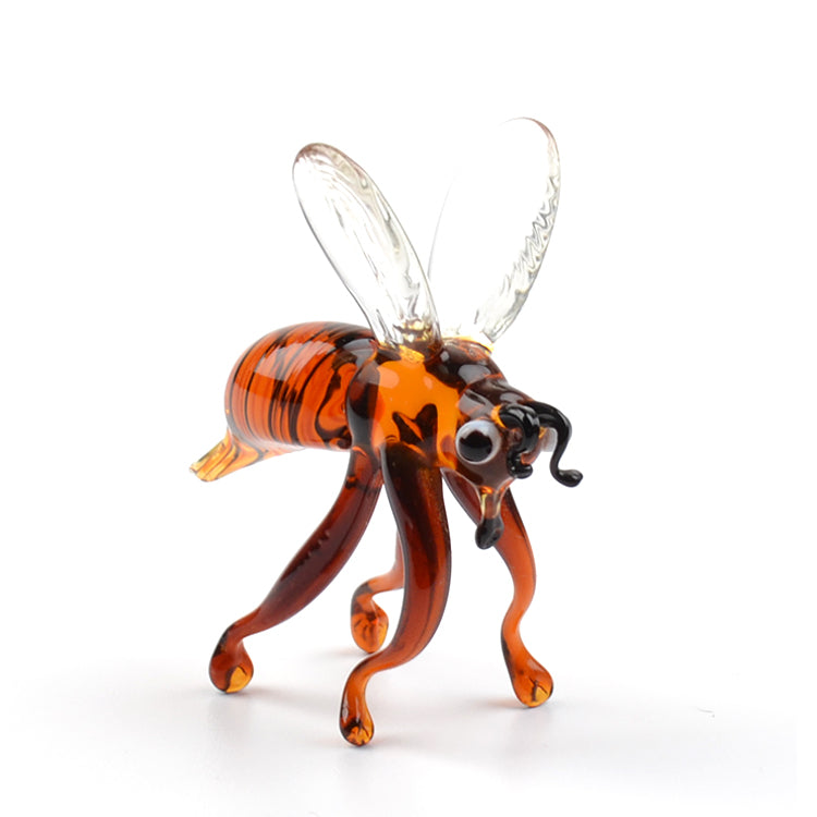 Busy Bee Glass Figurine