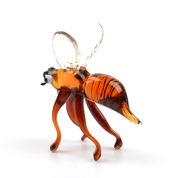 Busy Bee Glass Figurine