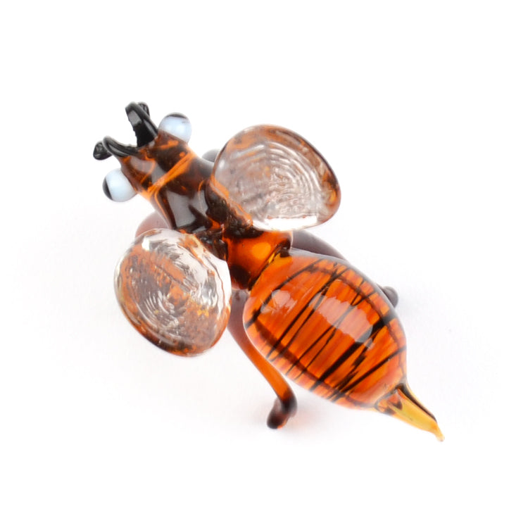 Busy Bee Glass Figurine