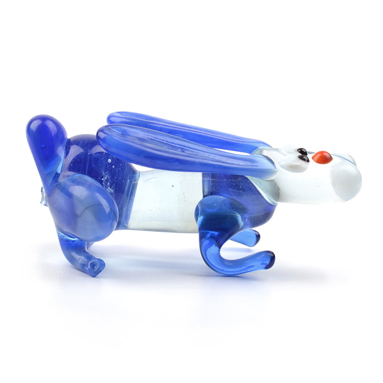 Rabbit Bunny Glass Figurine