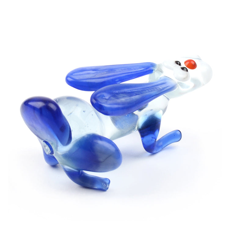 Rabbit Bunny Glass Figurine