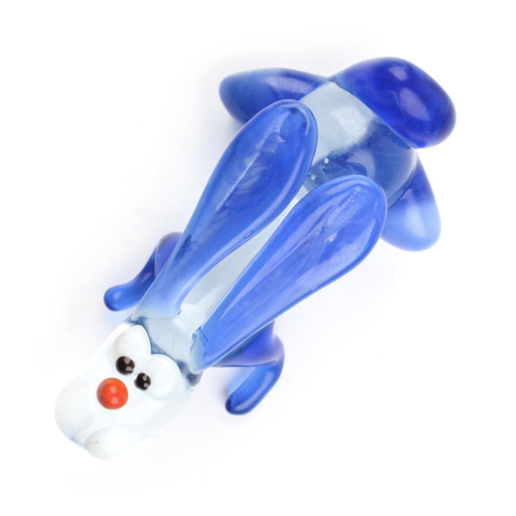Rabbit Bunny Glass Figurine