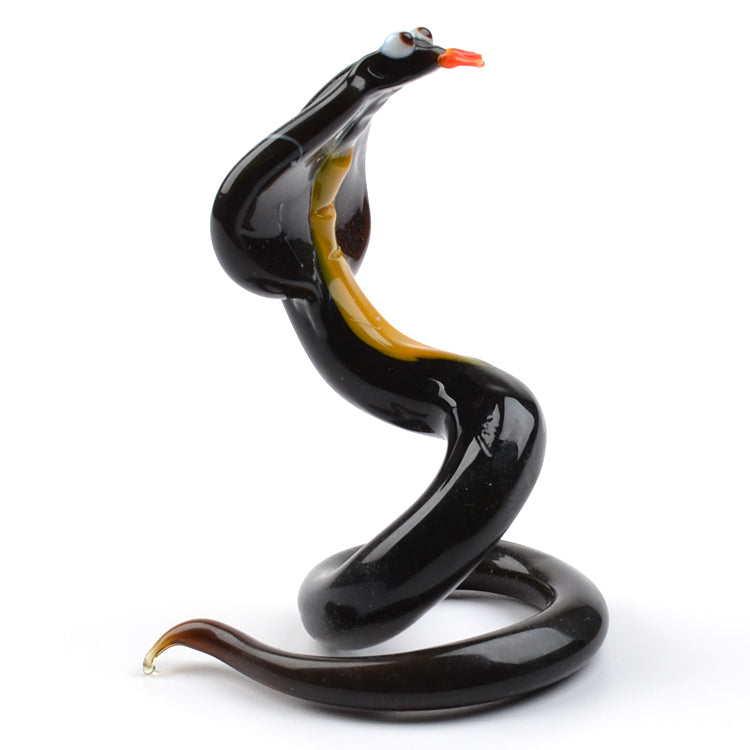 King Cobra Glass Figurine