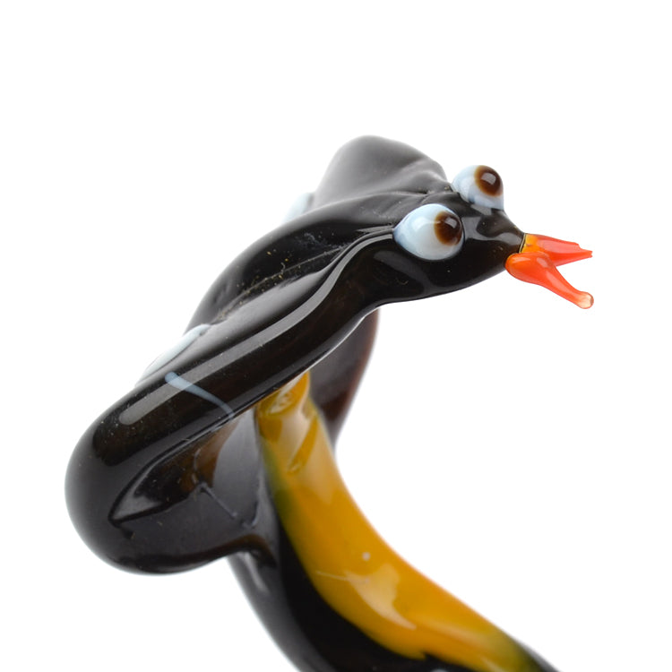 King Cobra Glass Figurine