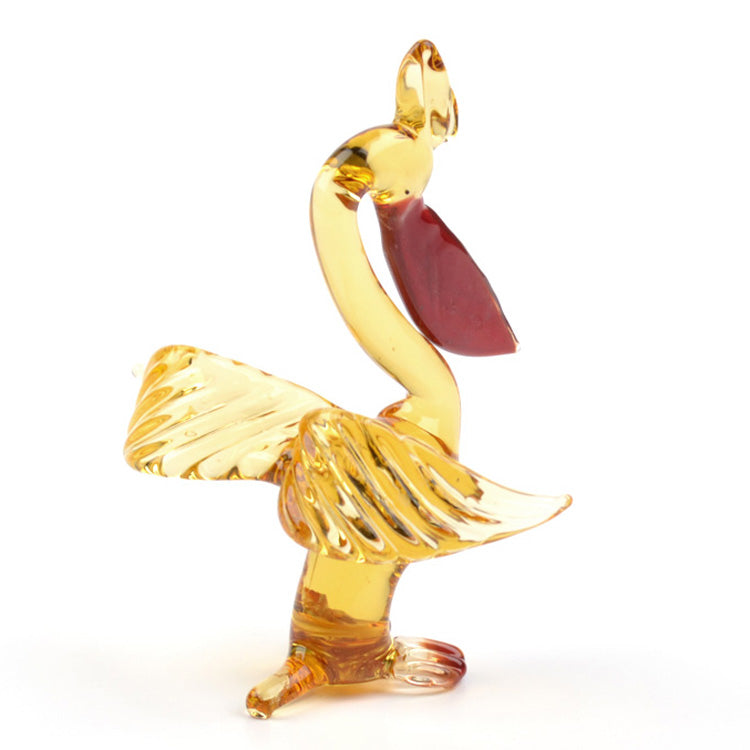 Pelican Glass Figurine