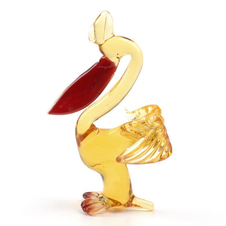 Pelican Glass Figurine