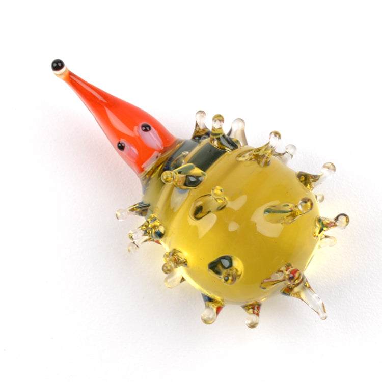 Small Hedgehog Glass Figurine