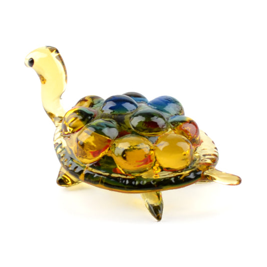 Sea Turtle Glass Figurine