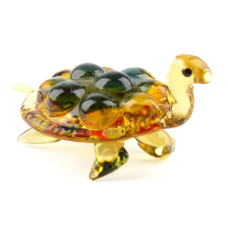 Sea Turtle Glass Figurine