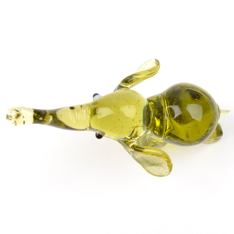 Hand Blown Glass Elephant