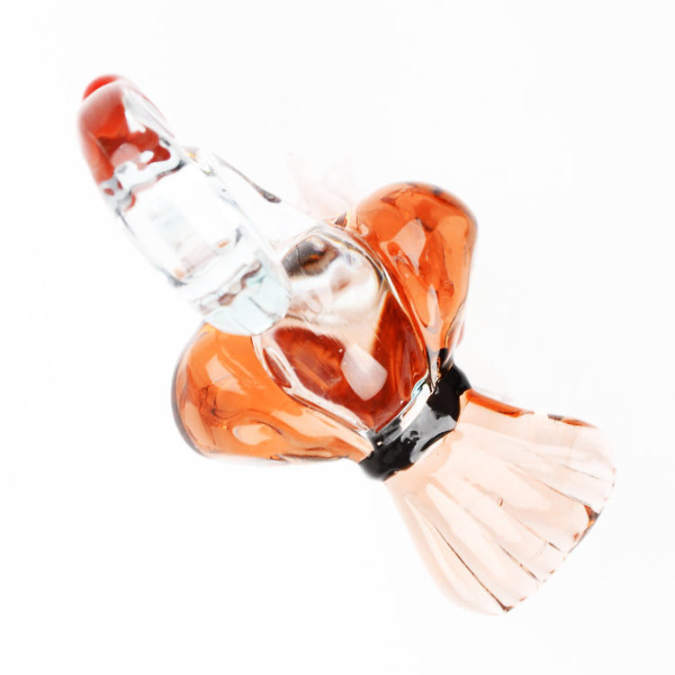 Pink Flamingo Glass Figurine