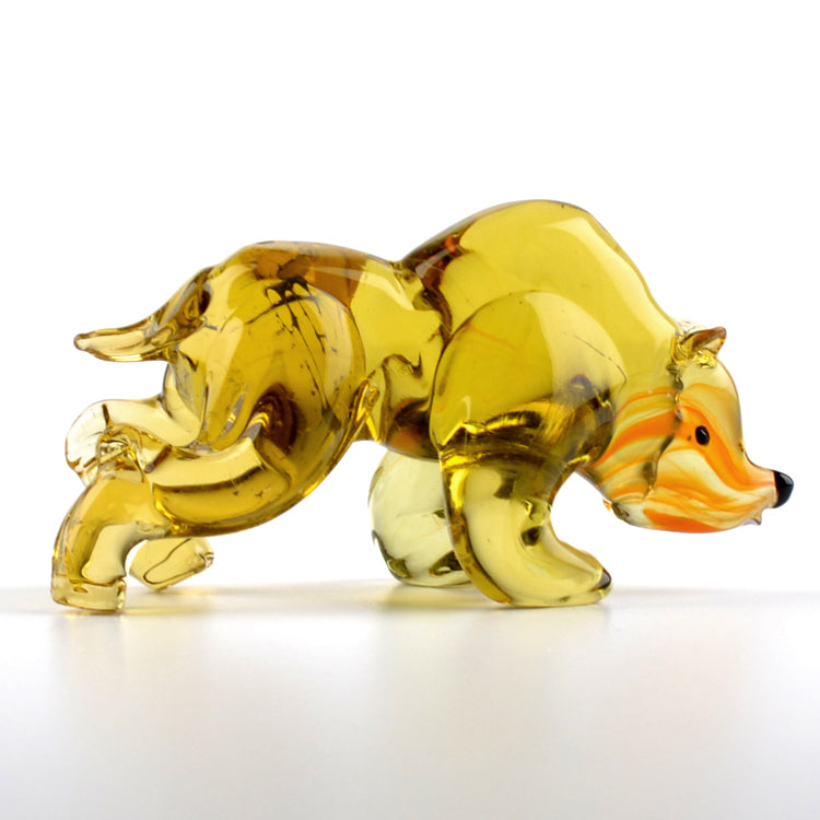 Bear Glass Figurine