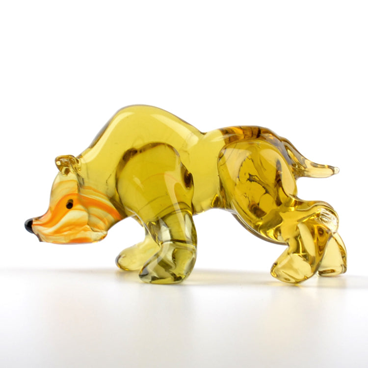 Bear Glass Figurine