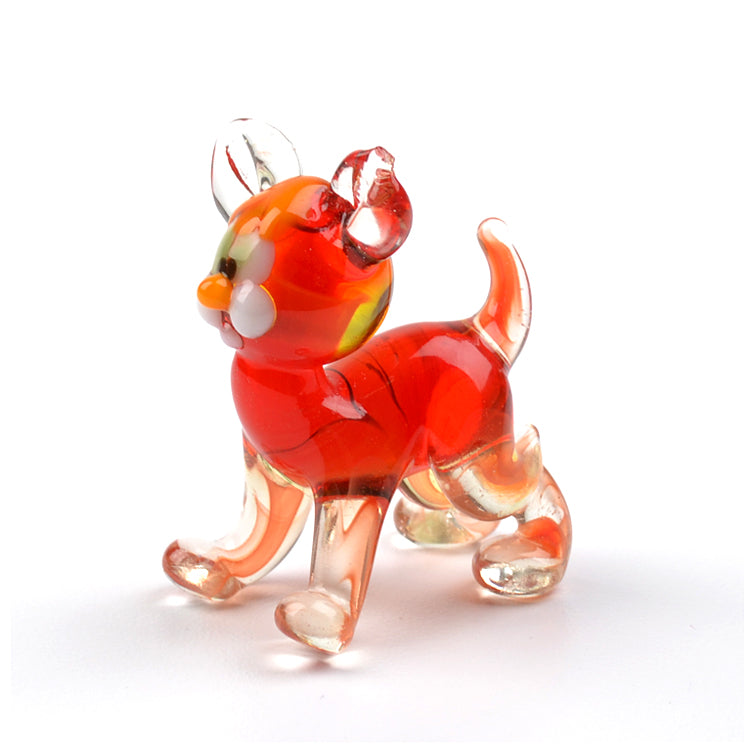 Tiny Tiger Glass Figurine