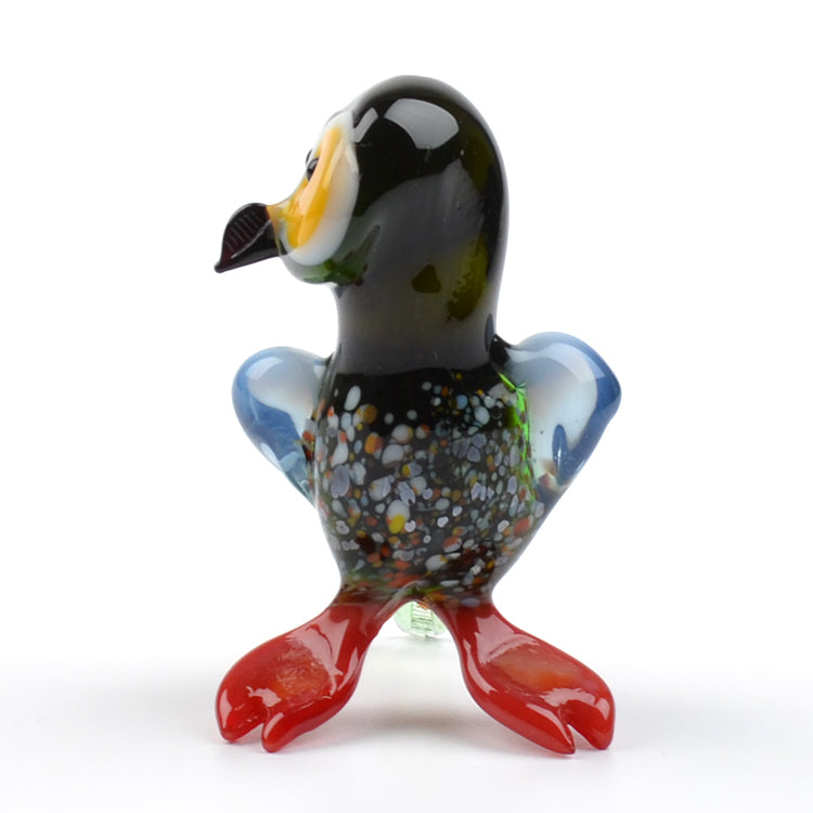 Spotted Owl Miniature Glass Figurine