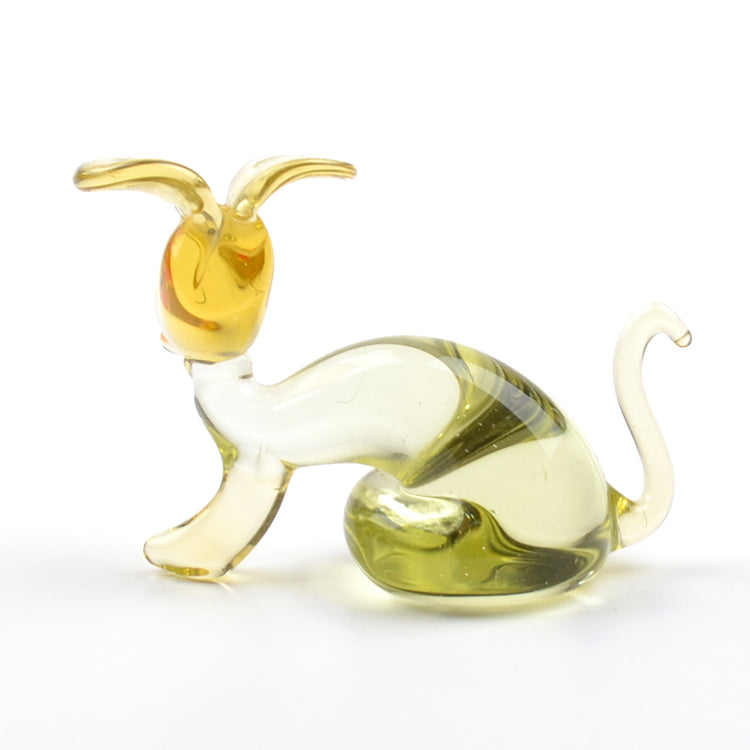 Doggie Glass Figurine