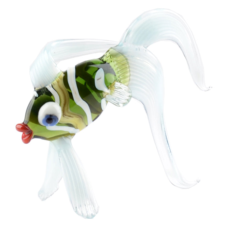 Exotic Fish Glass Figurine