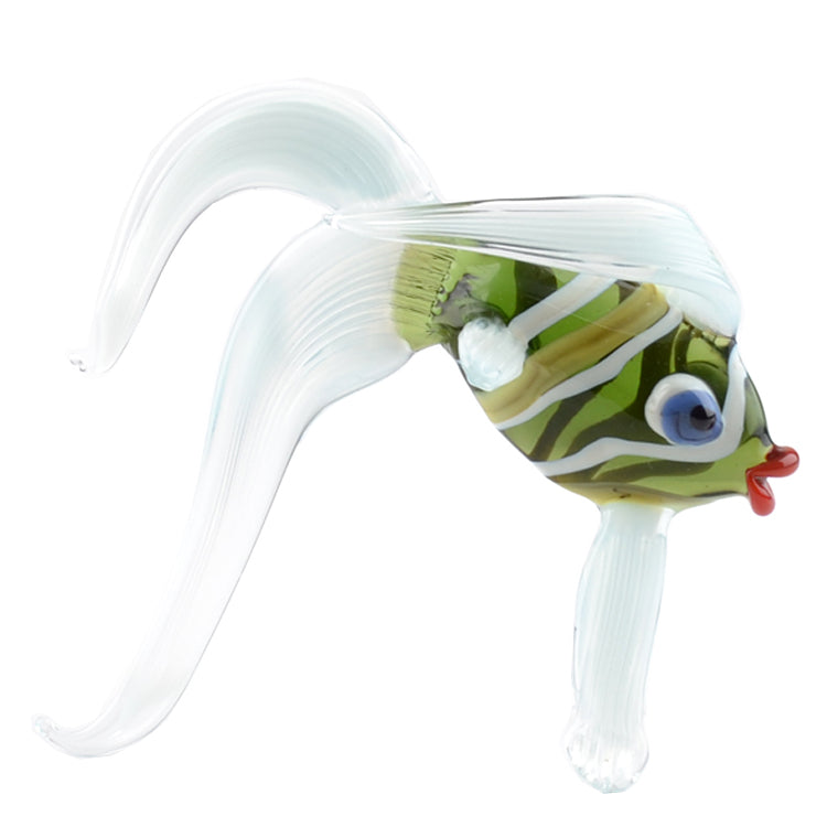 Exotic Fish Glass Figurine