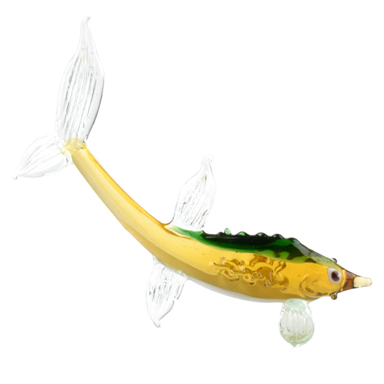 Sturgeon Fish Glass Blown Figurine