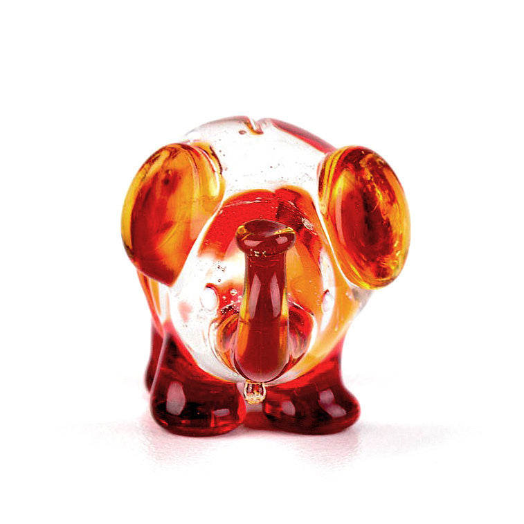 Mini Glass Elephant