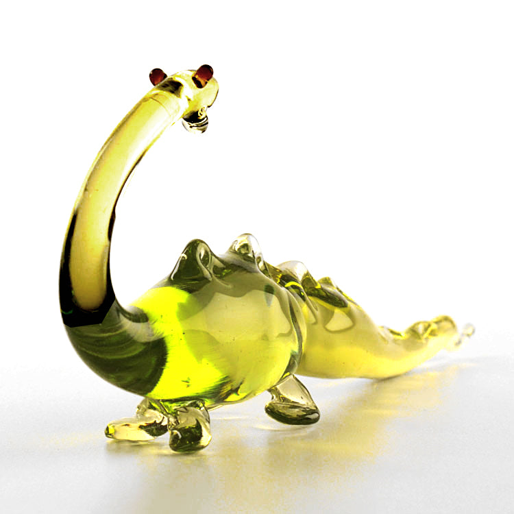 Dinosaur Glass Figurine