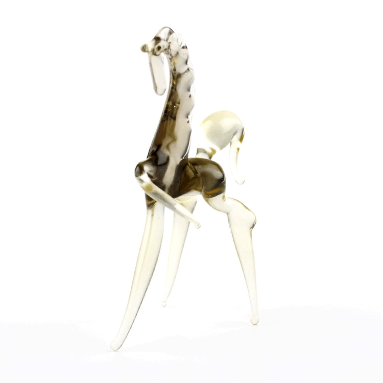 Miniature Stallion Glass Figurine