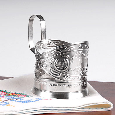 Ukrainian Railroad Tea Glass Holder