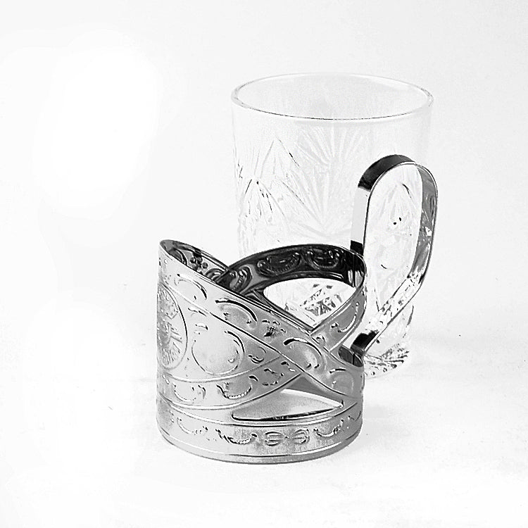 Simple Ukrainian Tea Glass Set