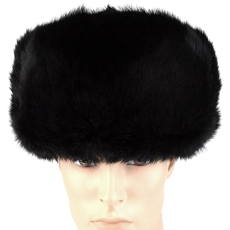 Real Hare-Rabbit Fur Russian Hat Shapka