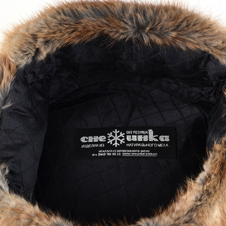 Men's Muskrat Fur Hat