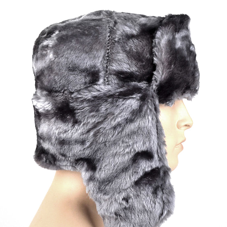Soviet Russian Ushanka with Hat Emblem