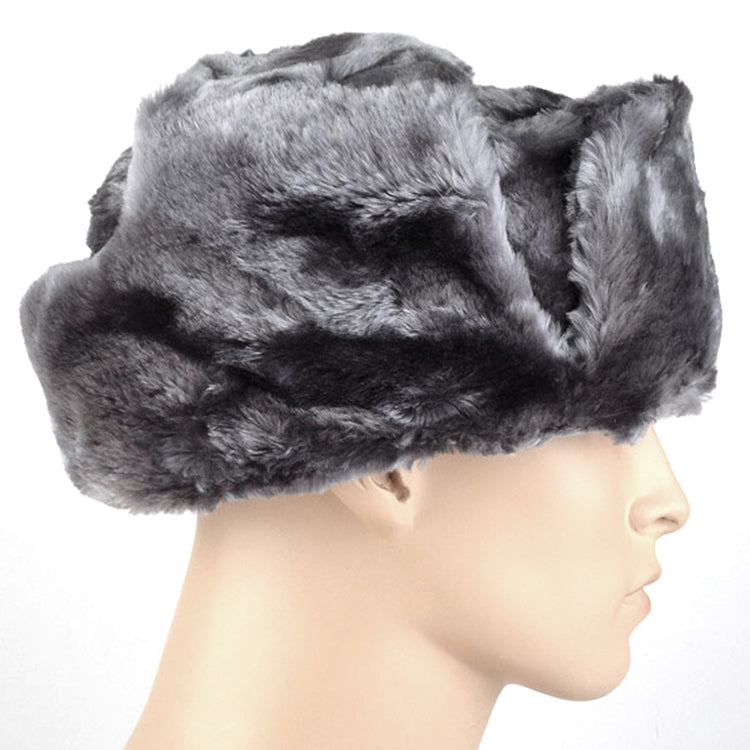 Soviet Russian Ushanka with Hat Emblem