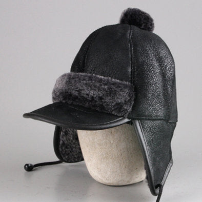 Russian Childrens Hat - Black