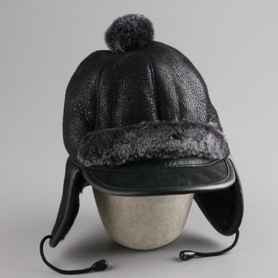 Russian Childrens Hat - Black