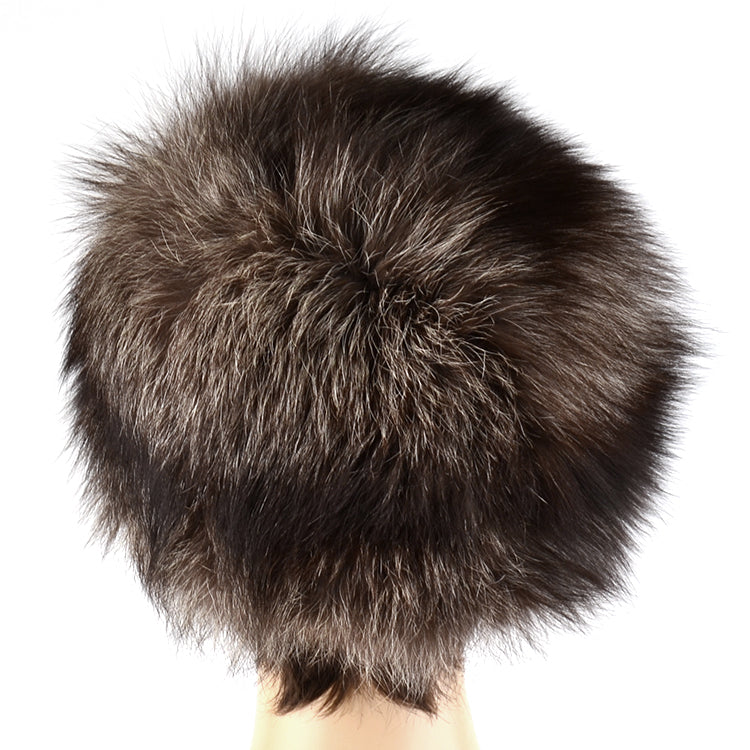 Woman's Silver Fox Fur Hat