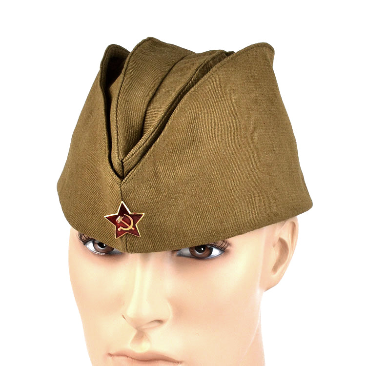 Authentic Russian Soviet Soldier Field Cap
